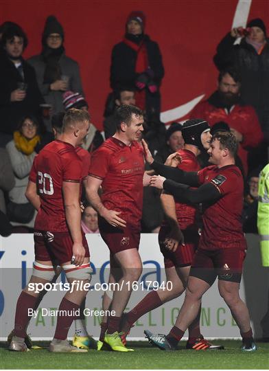 Munster v Edinburgh - Guinness PRO14 Round 10 Munster v Edinburgh - Guinness PRO14 Round 10