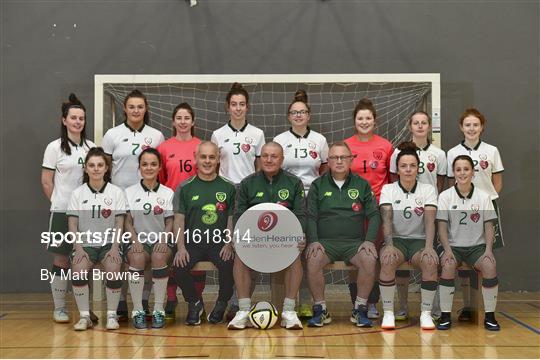 Irish Deaf Women's Futsal Team