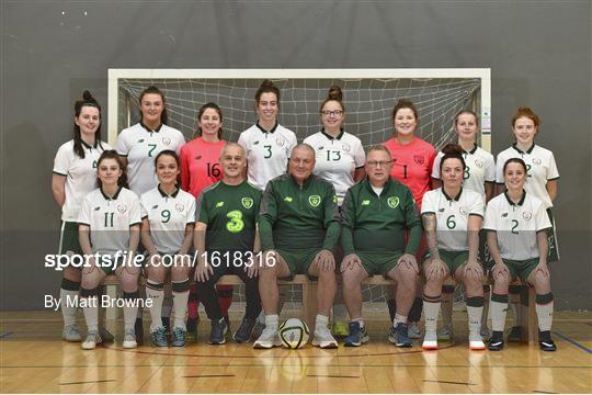 Irish Deaf Women's Futsal Team