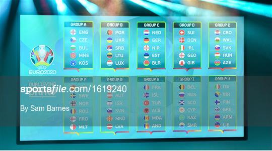 UEFA EURO2020 Qualifying Draw