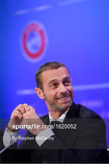 UEFA Executive Committee Press Conference UEFA Executive Committee Press Conference