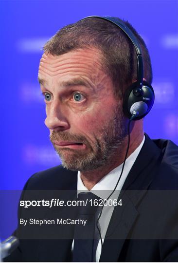 UEFA Executive Committee Press Conference UEFA Executive Committee Press Conference