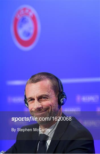 UEFA Executive Committee Press Conference UEFA Executive Committee Press Conference