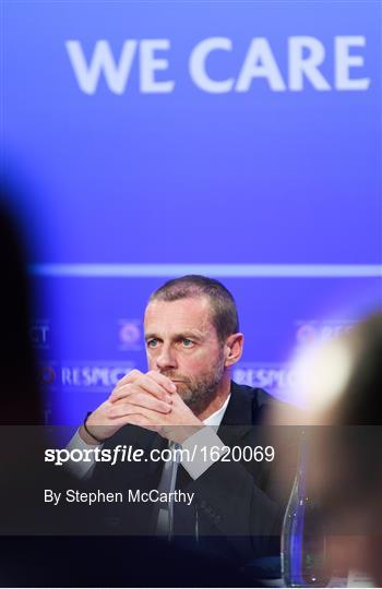 UEFA Executive Committee Press Conference UEFA Executive Committee Press Conference