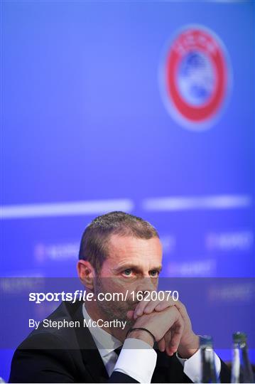 UEFA Executive Committee Press Conference UEFA Executive Committee Press Conference