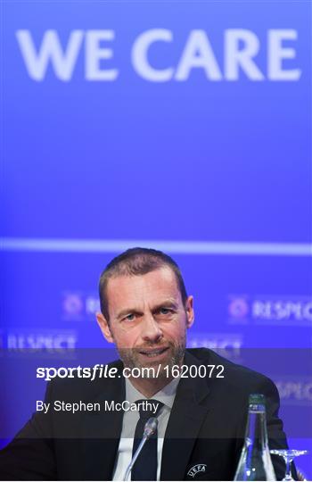 UEFA Executive Committee Press Conference UEFA Executive Committee Press Conference
