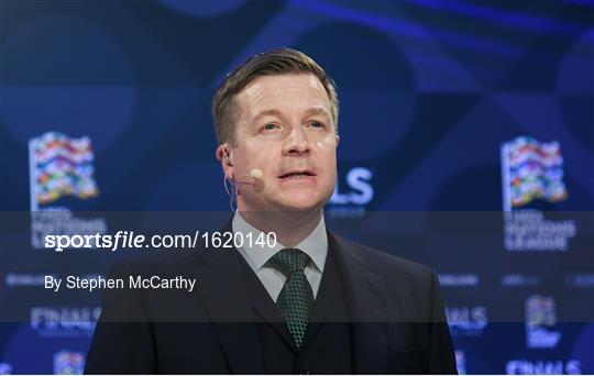 UEFA Nations League Finals Draw UEFA Nations League Finals Draw