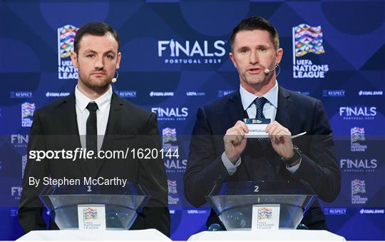 UEFA Nations League Finals Draw UEFA Nations League Finals Draw