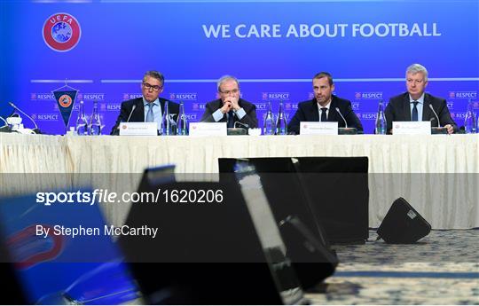 UEFA Executive Committee Press Conference UEFA Executive Committee Press Conference