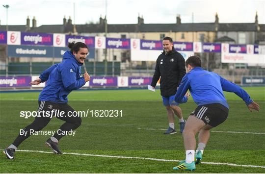 Leinster Rugby Press Conference and Squad Training