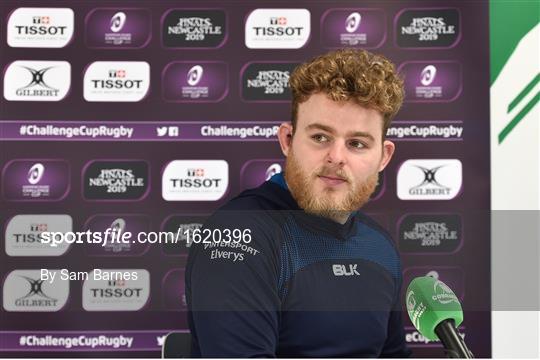 Connacht Rugby Squad Training and Press Conference