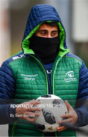 Connacht Rugby Squad Training and Press Conference