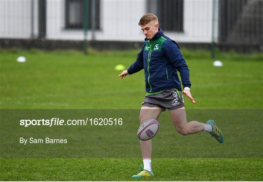 Connacht Rugby Squad Training and Press Conference