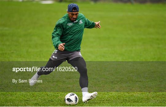 Connacht Rugby Squad Training and Press Conference