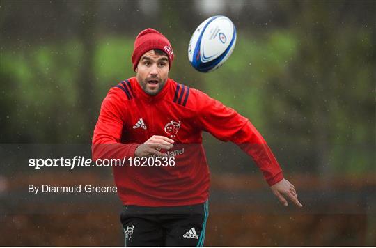 Munster Rugby Squad Training and Press Conference Munster Rugby Squad Training and Press Conference