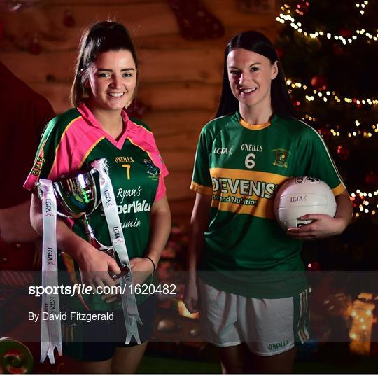 2018 All-Ireland Ladies Club Football Finals – Captains Day 2018 All-Ireland Ladies Club Football Finals – Captains Day