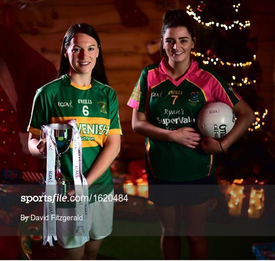 2018 All-Ireland Ladies Club Football Finals – Captains Day 2018 All-Ireland Ladies Club Football Finals – Captains Day
