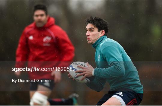 Munster Rugby Squad Training and Press Conference Munster Rugby Squad Training and Press Conference