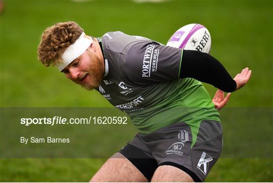 Connacht Rugby Squad Training and Press Conference