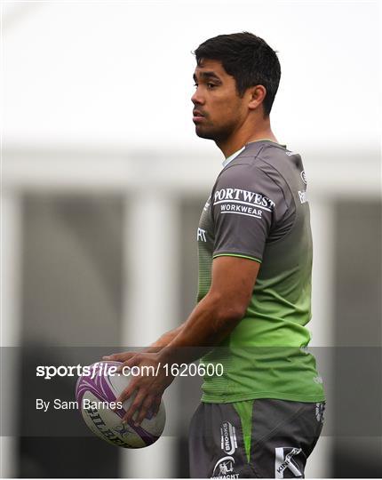 Connacht Rugby Squad Training and Press Conference