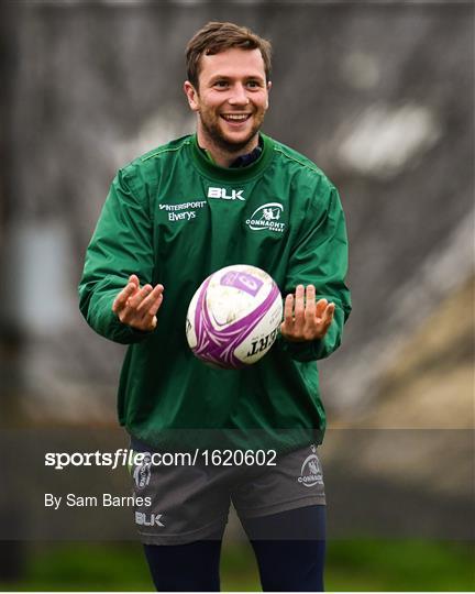 Connacht Rugby Squad Training and Press Conference