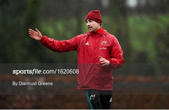Munster Rugby Squad Training and Press Conference Munster Rugby Squad Training and Press Conference