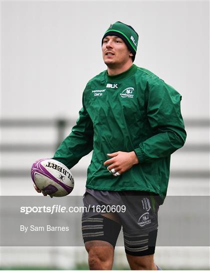 Connacht Rugby Squad Training and Press Conference