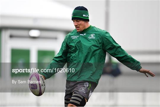 Connacht Rugby Squad Training and Press Conference