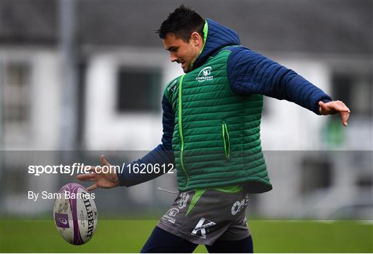 Connacht Rugby Squad Training and Press Conference