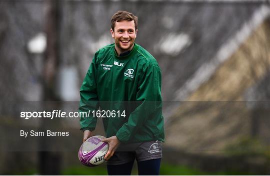 Connacht Rugby Squad Training and Press Conference