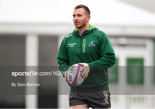 Connacht Rugby Squad Training and Press Conference