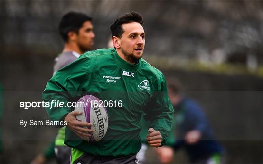 Connacht Rugby Squad Training and Press Conference