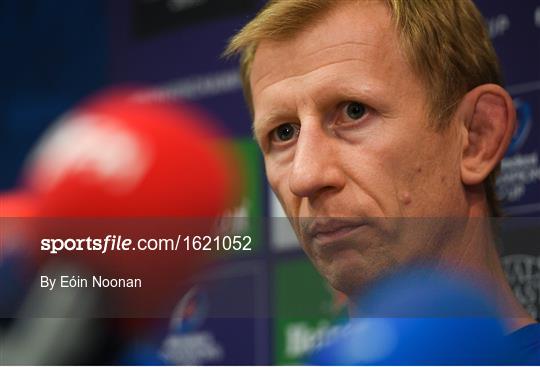 Leinster Rugby Press Conference Leinster Rugby Press Conference