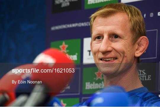 Leinster Rugby Press Conference Leinster Rugby Press Conference
