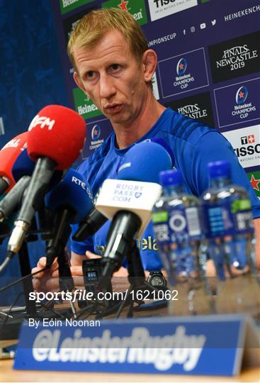 Leinster Rugby Press Conference Leinster Rugby Press Conference