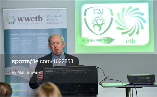 Official opening of FAI-ETB Waterford Centre