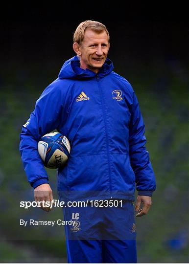Leinster Rugby Captains Run and Press Conference