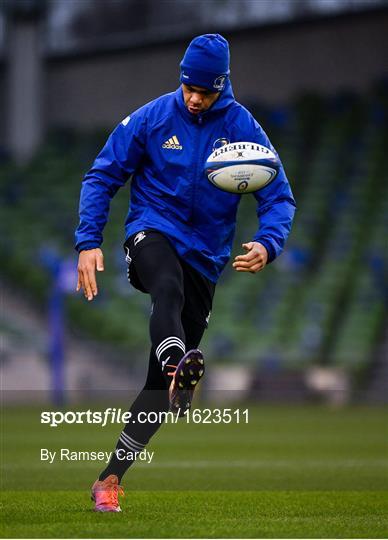 Leinster Rugby Captains Run and Press Conference