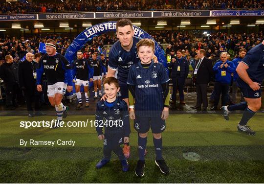 Mascots at Leinster v Bath - European Rugby Champions Cup Pool 1 Round 4