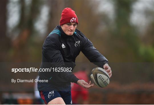 Munster Rugby Press Conference and Squad Training
