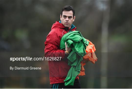 Munster Rugby Squad Training