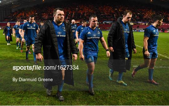 Munster v Leinster - Guinness PRO14 Round 12 Munster v Leinster - Guinness PRO14 Round 12