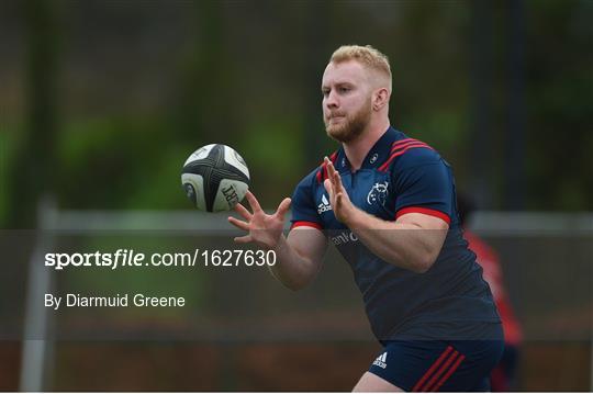 Munster Rugby Press Conference and Squad Training