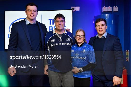 The Blue Room at Leinster v Ulster - Guinness PRO14 Round 13