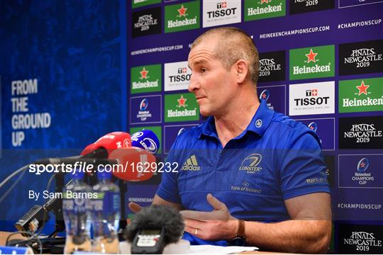 Leinster Rugby Press Conference and Squad Training Leinster Rugby Press Conference and Squad Training