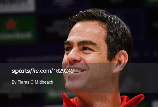 Munster Rugby Press Conference and Squad Training Munster Rugby Press Conference and Squad Training