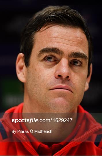 Munster Rugby Press Conference and Squad Training Munster Rugby Press Conference and Squad Training