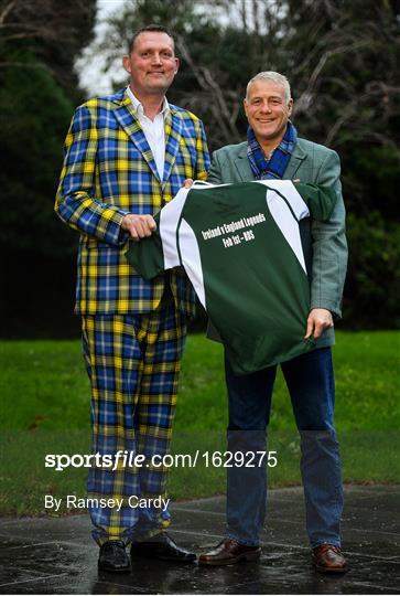 Doddie Weir Launches the Ireland v England Rugby Legends Match