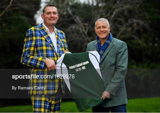 Doddie Weir Launches the Ireland v England Rugby Legends Match