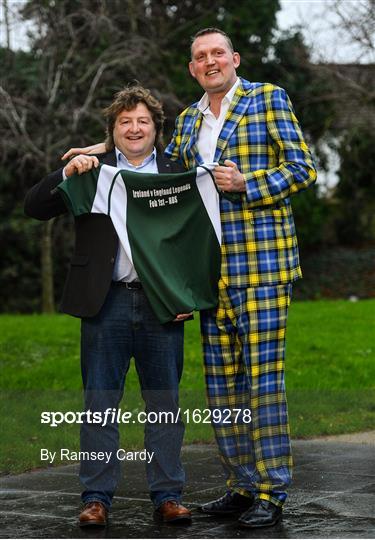 Doddie Weir Launches the Ireland v England Rugby Legends Match